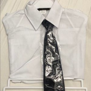 White button down dress shirt